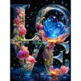 thumbnail image 1 of Pintura de diamante 5D DIY Kit de flor de amor de taladro redondo completo Decoración para el hogar (sz3602) Hugtrwg Para estrenar, 1 of 1