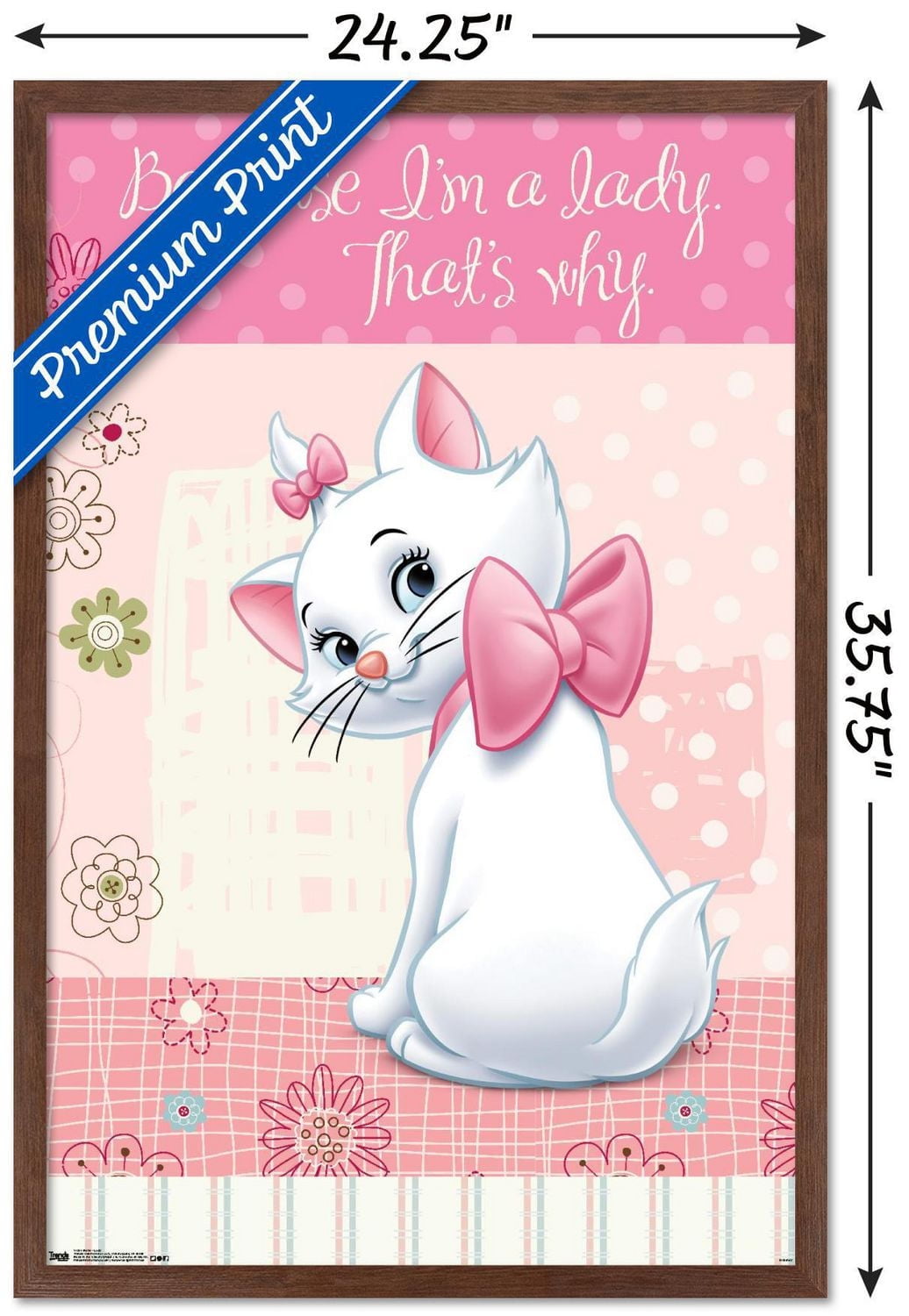Disney The Aristocats - Marie - I'm A Lady Wall Poster
