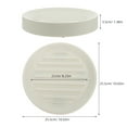 thumbnail image 2 of OFFIGAM Plant Pot Tray with Smooth Wheels, Water Catcher for Indoor and Outdoor Garden Plants, and Easy to Move, 1 Piece, 2 of 8