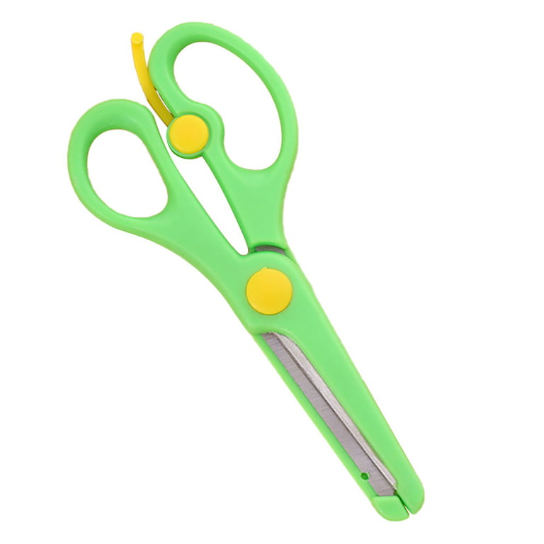  Kids Scissors, 3PCS 4.7 Children Safety Toddler Scissors For  Kid Ages 2-5 6 7 8, Blunt Tip Preschool Training Art Craft Supplies