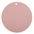 thumbnail image 2 of LShunze Round Silicone Trivets Pot Holder Mats, Extra Thick Silicone Trivets Heat Resistant hot Pads, Non-Slip Insulation Honeycomb Rubber Hot Pads for Kitchen, Multi-Purpose, 2 of 8