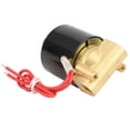 thumbnail image 1 of Válvula solenoide de latón, válvula de latón G1/8 pulg. Válvula de latón para agua Válvula mecánica Tecnología de vanguardia, 1 of 8