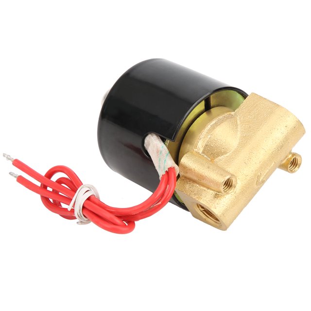 Válvula solenoide de latón, válvula de latón G1/8 pulg. Válvula de latón para agua Válvula mecánica Tecnología de vanguardia