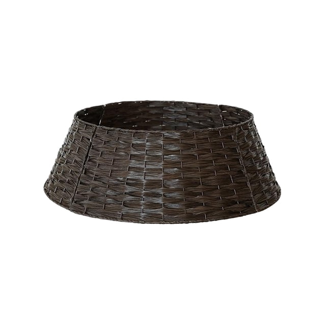 Maytalsory Christmas Tree Skirt With Sturdy Structure effortless setup, And Beautiful Basket Patterns Naturally Degned