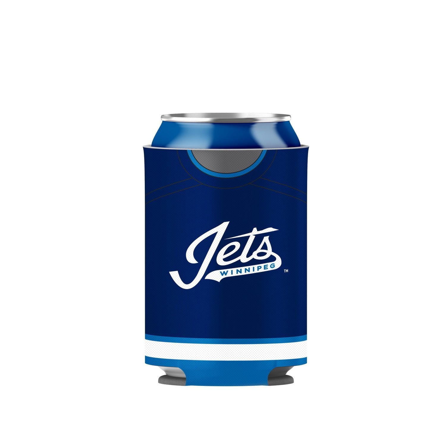 The Sports Vault Winnipeg Jets Neoprene Reversible Can Cooler