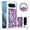 Purple, variant on Case for Google Pixel 9, Google Pixel 9 Case Glitter with Ring Holder Stand,Clear TPU Cute Love Moving Quicksand Sparkle Shockproof Liquid Phone Case for Google Pixel 9/9 Pro Colorful YBZ