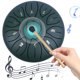 thumbnail image 4 of Instrumento Tambor Lluvia Sound Healing Instruments Instrumentos Percusión 6 Pulgadas 11 Notas Con Bolsas Batería Libro Mazos Pelocas Dedos para Entretenimiento Meditación Yoga Zen Regalos, 4 of 9