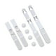 thumbnail image 2 of 4 soportes para sábanas, pinzas plegables, abrazaderas, sujetadores, correas para sábanas ajustables, antideslizantes para el hogar, hotel y hogar., 2 of 8