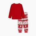 thumbnail image 6 of PatPat Toddler Christmas Pajamas Family Matching Holiday Sleepwear Red Reindeer Top and Pants Set with Socks Girls Pajamas Boys Pajamas 2 Years, 6 of 10