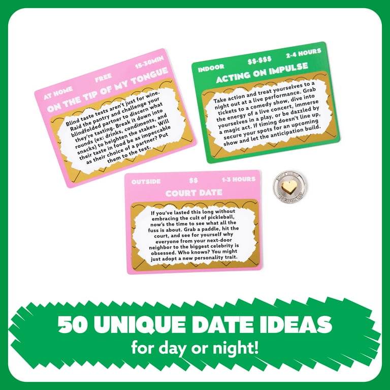 Date Night Scratch-off Cards, 50 Unique Date Night Ideas for Date Night Scratch-off Cards, 50 Unique Date Night Ideas for