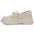 thumbnail image 4 of Elegante Mocasín Única Para Mujer Formal Color Charol Latte beige 23.5, 4 of 5