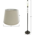 thumbnail image 3 of Table Lamps and Floor Lamp with Shades, Set of 3 by Lavish Home, (3 LED Bulbs included), Multiple Styles, 3 of 6