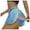 Blue, variant on Jean Shorts for Women Culottes Fashion Drawstring Womens Bermuda Shorts,Black,L