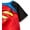 Superman, variant on Justice League Superman Big Boys Cosplay T-Shirt and Cape Toddler to Big Kid