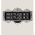 thumbnail image 5 of Beetlejuice Beetlejuice Black Sign Logo Adult Sand Long Sleeve Hoodie-XL, 5 of 6