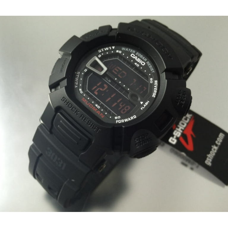 Men s G Force Military Concept Black Digital Watch G9000MS 1CR