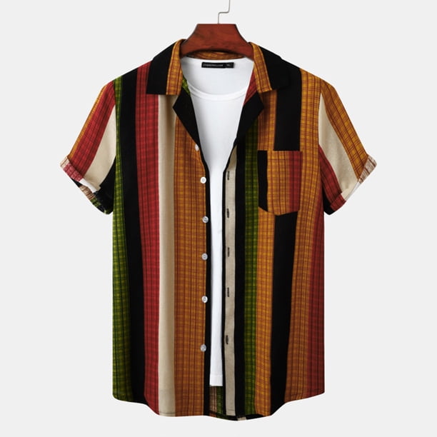 Blusa y camisa de manga larga con cuello vuelto, nueva moda informal, camisa a cuadros con solapa, chaqueta, blusa de manga larga con cuello vuelto, blusa para hombre