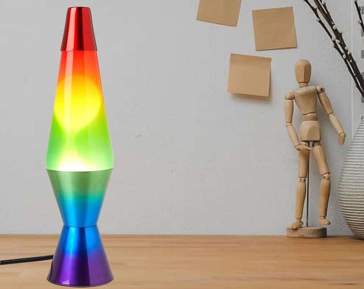 Lava lamp, retro 14.5" lava lamp, Vintage lava lamp, gift, desk lava