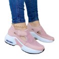 thumbnail image 1 of Chaussures de Mode pour Femmes Semelle Coussin d'Air Volant Tissées à Scratch Dessus en Maille Ajourée, 1 of 6