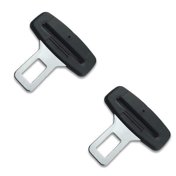 Riverwind 2 Pack Universal Fit Car Seat Belt Buckle Clips (7/8" Tongue Width)
