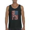thumbnail image 1 of Normal is Boring - Men's Tank Top for Men, up to Men Size 3XL - American Flag 4th of July, 1 of 5