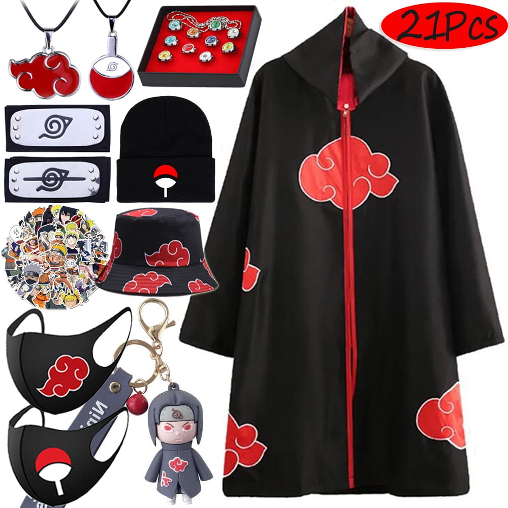 Colar Akatsuki Nuvem - Naruto