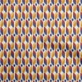 thumbnail image 1 of oneOone Velvet Orange Fabric Asian Ikat Fabric For Sewing Printed Craft Fabric By The Yard 58 Inch Wide, 1 of 4