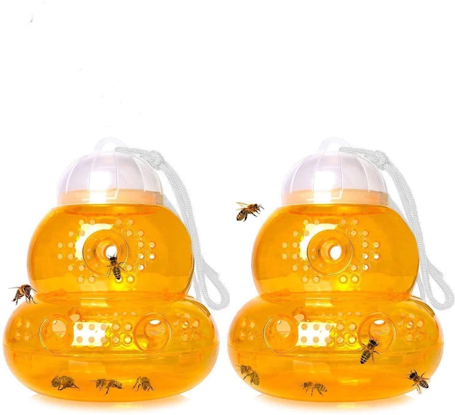 2 Pack Wasp Trap Yellow Jackets Wasp Repellent, Trap