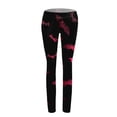 thumbnail image 4 of Halloween Leggings for Women Elastic Waist Funny Print Casual Tights Pants Workout Running Yoga Pants, 4 of 5
