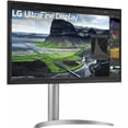 thumbnail image 6 of LG UltraFine 27UQ850-W 27" Class 4K UHD LCD Monitor, 16:9, Black, 6 of 10