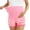 Pink, variant on WBQ Women's Maternity Shorts Over The Belly Workout Loose Casual Pregnancy Lace Panel Short Pants with Adjustable Band Thin Style ,Red S-3XL