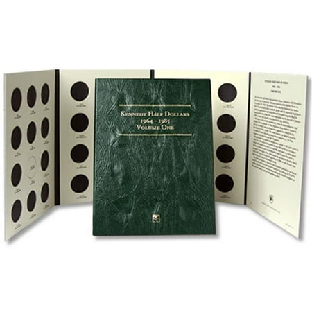 Littleton Coin LCF7 Kennedy Half Dollar Folder 1968-1985- Case of 50