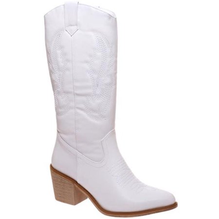

Western Brown Embroidery Boots