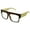 Other, variant on Oversized Clear Lens Celebrity Gold Sunglasses for Men and Women