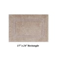 thumbnail image 4 of Better Trends Premium 2 Piece Bathroom Rug Set 100% Cotton, Extra Soft Tufted Bath Mat, Water Absorbent & Reversible Mat, Sand Lux Collection, 4 of 6