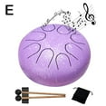 thumbnail image 6 of Steel Tongue Drum 6 inch 8 Notes Musical Percussion Instrument, Rain Drum for Outside - Musician Gift for Family and Friends, 6 of 9