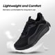thumbnail image 5 of FitVille Zapatos anchos para caminar para hombre, zapatillas ligeras sin cordones, zapatillas anchas transpirables para pies hinchados con soporte para el arco, 5 of 5