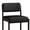 Black-Faux Leather, variant on MultiHaven 26" Counter Height Bar Stools Set of 2,Industrial Swivel Stool with Thick Upholstered Cushion & Back for Kitchen Island,Cafe,Bar - Brown PU