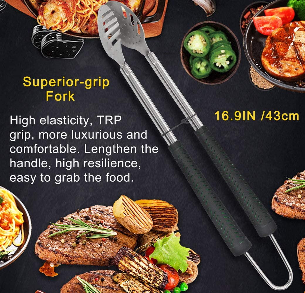 POLIGO 7PCS Golf Grill Set - Premium Father' Day Grill Gift Set