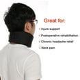thumbnail image 4 of Livingsenburg Cervical Collar Neck Brace Support Shoulder Pain Relief Therapy, 4 of 6