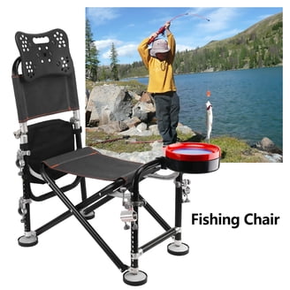 cheap fishing chair accessories EVER ADVANCED Quick Adjust Director's Heavy Duty folding chair folds flat soyou can store easily at home and in your car or truck on the way to yourfavorite fishing spot Fishing Chair with Rod Holder