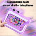 thumbnail image 6 of Magnetic Drawing Board for Kids, Dinosaur Themed Puzzle Toy with Magnetic Pen and Color Beads, Green Pink Purple Colors, 6 of 6