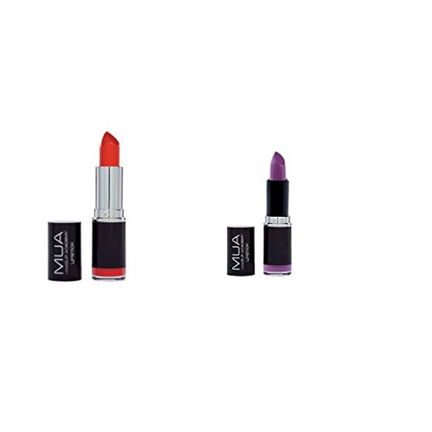 mua makeup Academy lipstick duo Semi matte Flush and Muberry