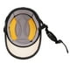 thumbnail image 5 of Motocicleta PU cuero casco sombrero gorra Motocross medio cara abierta visera Zulema Casco de la motocicleta, 5 of 8