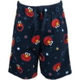 thumbnail image 4 of Sesame Street Elmo Infant Baby Boys T-Shirt and French Terry Shorts Outfit Set Infant to Toddler, 4 of 5