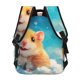 thumbnail image 4 of Easygdp Cloud Cute Hamster Mochila Ergonómica Versátil para Laptop - Múltiples Bolsillos, Correas Ajustables, Unisex para Escuela, Viajes y Actividades al Aire Libre-One Size, 4 of 5