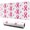 Pink Breast Cancer-3, variant on Long Mouse Pads for Desk,Pink Breast Cancer Desk Mats on Top Of Desks, Desk Mouse Pad Extra Large with 3mm Non-Slip Base and Stitched Edge for Gaming,Office,Work,Home 31.5x11.8in