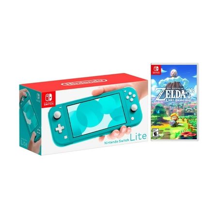 2019 New Nintendo Switch Lite Turquoise Bundle with The Legend of Zelda: Link's Awakening NS Game Disc - 2019 New (Best Match 3 Games Android 2019)