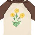thumbnail image 4 of Inktastic Yellow Buttercup Flowers Boys or Girls Long Sleeve Baby Bodysuit, 4 of 5