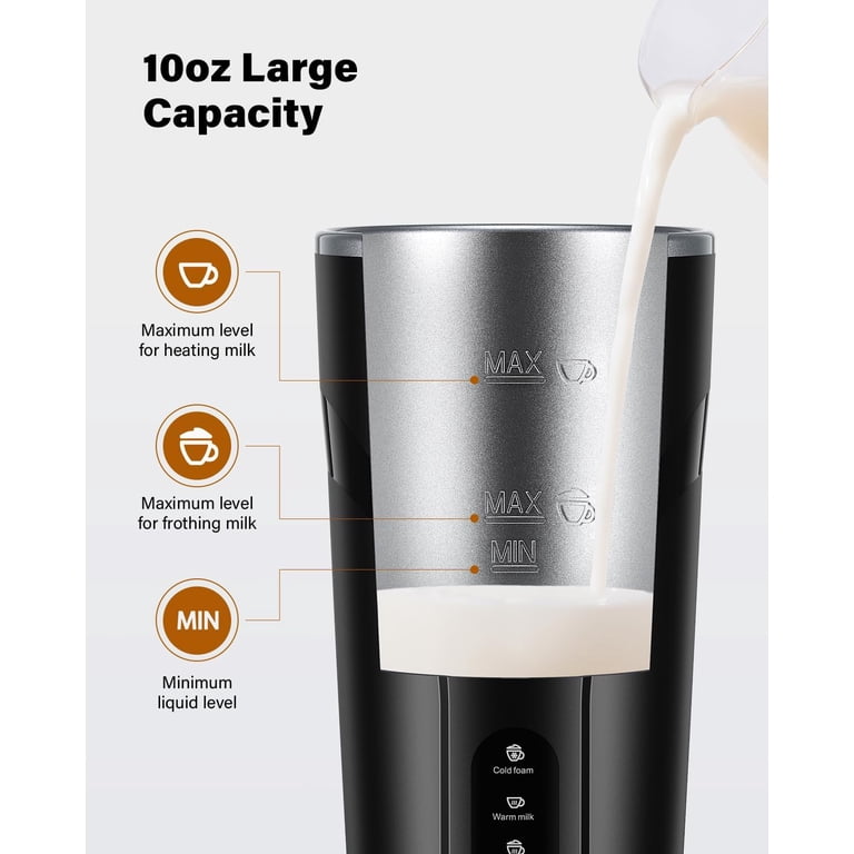 Twomeow 4-in-1 Automatic Milk Frother & Steamer photo 5